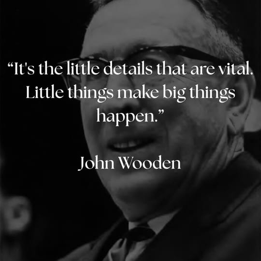 A Reflection On The Little Things