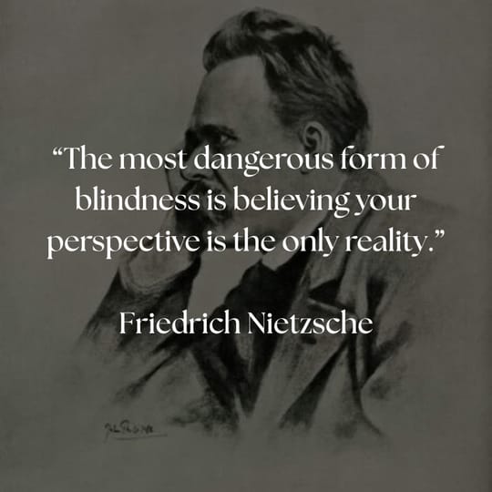 "You Were Essentially Unapproachable": A Lesson in Blind Spots.